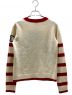 CHANEL (シャネル) penguin knit アイボリー×レッド サイズ:34：170000円