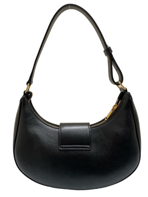 CELINE（セリーヌ）CELINE (セリーヌ) ミディアム AVA（アヴァ） トリオンフ バッグ  ブラック×ゴールドの古着・服飾アイテム
