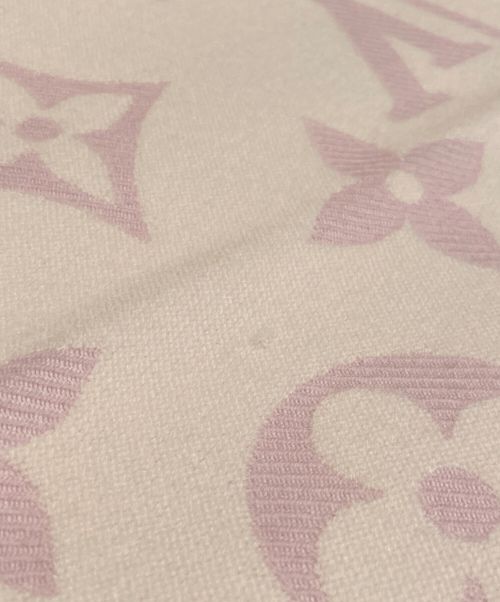 LOUIS VUITTON（ルイ ヴィトン）LOUIS VUITTON (ルイ ヴィトン) マフラー･LV エセンシャル ピンクの古着・服飾アイテム