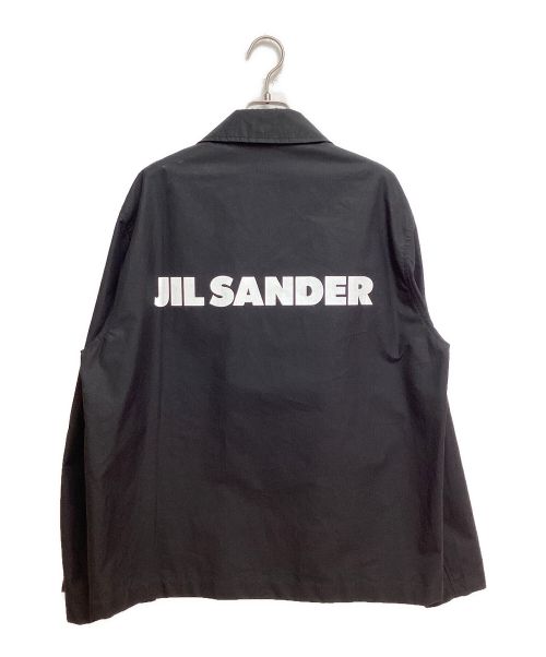 JIL SANDER（ジルサンダー）JIL SANDER (ジルサンダー) バックロゴジャケット ブラック サイズ:46の古着・服飾アイテム