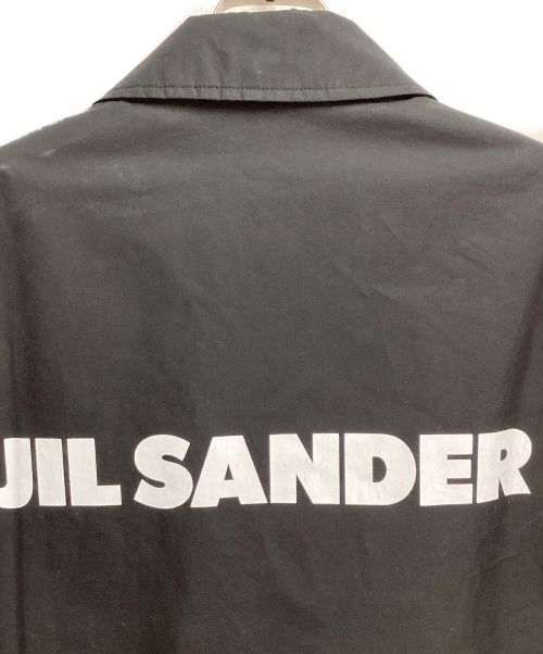 JIL SANDER（ジルサンダー）JIL SANDER (ジルサンダー) バックロゴジャケット ブラック サイズ:46の古着・服飾アイテム