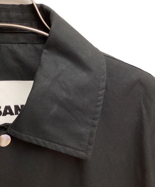 JIL SANDER（ジルサンダー）JIL SANDER (ジルサンダー) バックロゴジャケット ブラック サイズ:46の古着・服飾アイテム