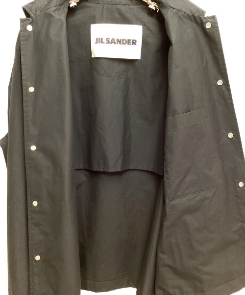 JIL SANDER（ジルサンダー）JIL SANDER (ジルサンダー) バックロゴジャケット ブラック サイズ:46の古着・服飾アイテム