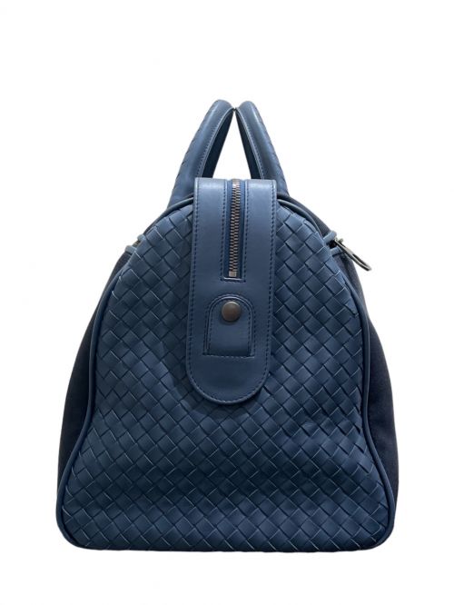 BOTTEGA VENETA（ボッテガベネタ）BOTTEGA VENETA (ボッテガベネタ) ボストンバッグ ブルーの古着・服飾アイテム