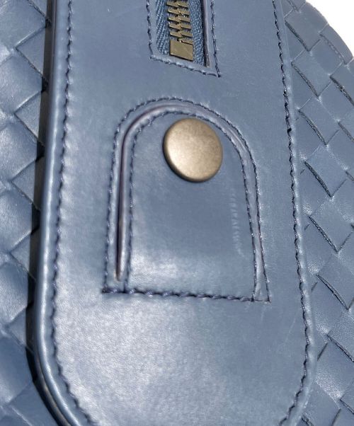 BOTTEGA VENETA（ボッテガベネタ）BOTTEGA VENETA (ボッテガベネタ) ボストンバッグ ブルーの古着・服飾アイテム