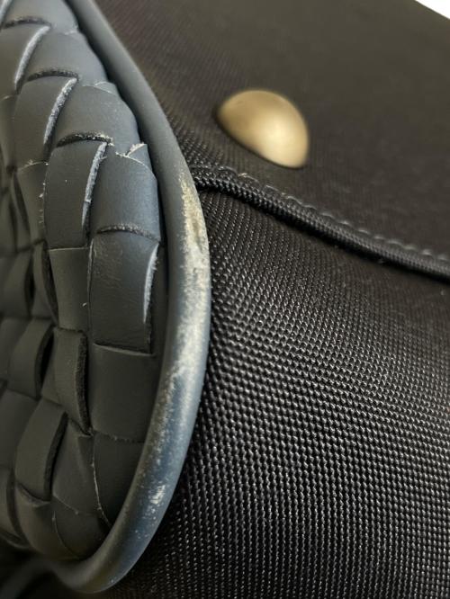 BOTTEGA VENETA（ボッテガベネタ）BOTTEGA VENETA (ボッテガベネタ) ボストンバッグ ブルーの古着・服飾アイテム