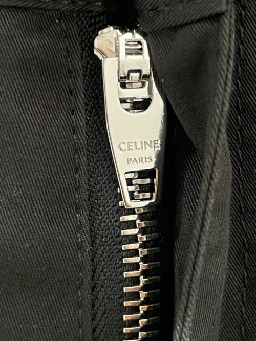 CELINE（セリーヌ）CELINE (セリーヌ) ミドルライズカーゴパンツ ブラック サイズ:48の古着・服飾アイテム