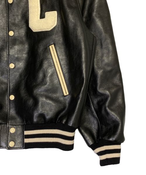 CELINE（セリーヌ）CELINE (セリーヌ) オーバーサイズ テディジャケット ブラック サイズ:44の古着・服飾アイテム