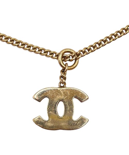CHANEL（シャネル）CHANEL (シャネル) ココマークチェーンブレスレット ゴールド サイズ:18.5cmの古着・服飾アイテム