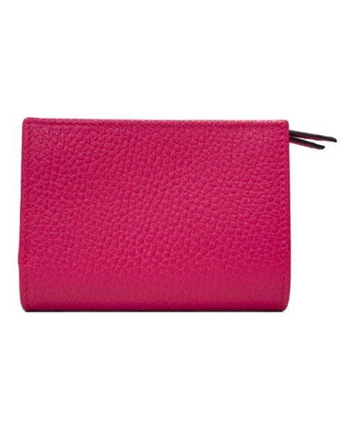 GUCCI（グッチ）GUCCI (グッチ) 2つ折り財布 ショッキングピンクの古着・服飾アイテム