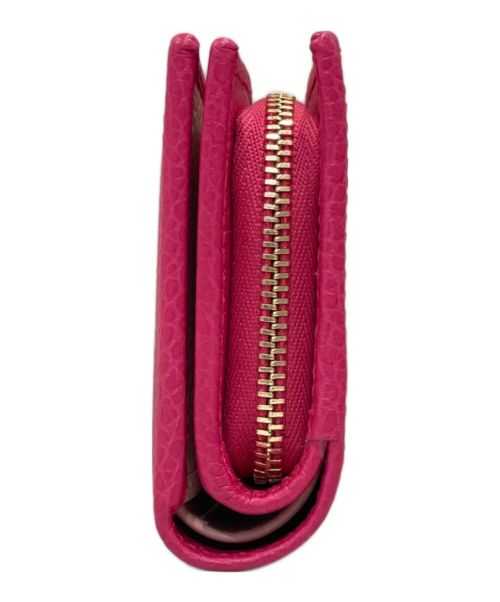 GUCCI（グッチ）GUCCI (グッチ) 2つ折り財布 ショッキングピンクの古着・服飾アイテム