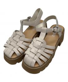 STACCATO（スタッカート）の古着「ザクグルカライトサンダル」｜ベージュ