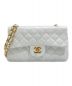 CHANEL（シャネル）の古着「マトラッセ23/ラムスキン」｜ホワイト×ゴールド