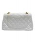 CHANEL (シャネル) マトラッセ23/ラムスキン ホワイト×ゴールド サイズ:23：700000円