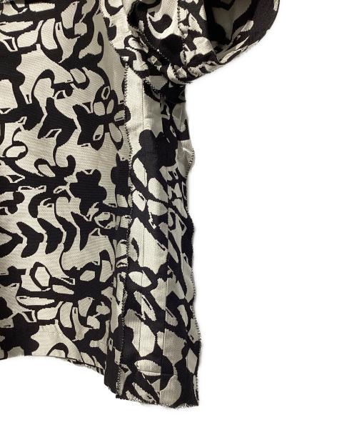 LANVIN RIVER 2014（ランバンリバー2014）LANVIN RIVER 2014 (ランバンリバー2014) ブラウス ホワイト×ブラック サイズ:34の古着・服飾アイテム