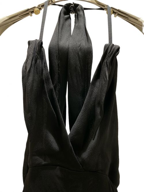 CHANEL（シャネル）CHANEL (シャネル) ホルターネックワンピース ブラック サイズ:36の古着・服飾アイテム
