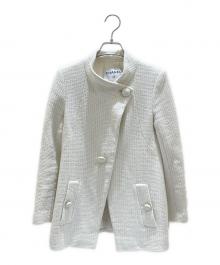 CHANEL（シャネル）の古着「P51 ツイードジャケット」｜ホワイト