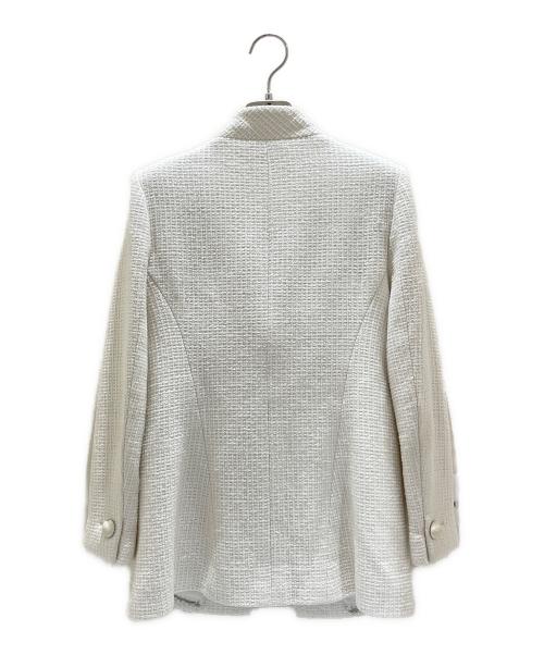 CHANEL（シャネル）CHANEL (シャネル) P51 ツイードジャケット ホワイト サイズ:34の古着・服飾アイテム