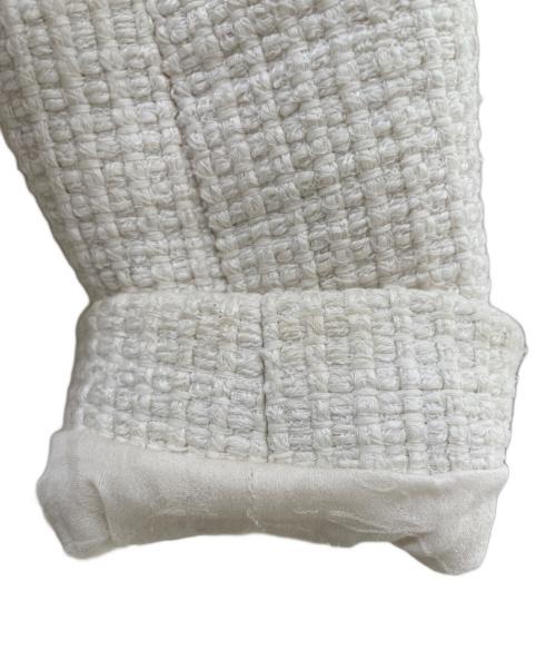 CHANEL（シャネル）CHANEL (シャネル) P51 ツイードジャケット ホワイト サイズ:34の古着・服飾アイテム