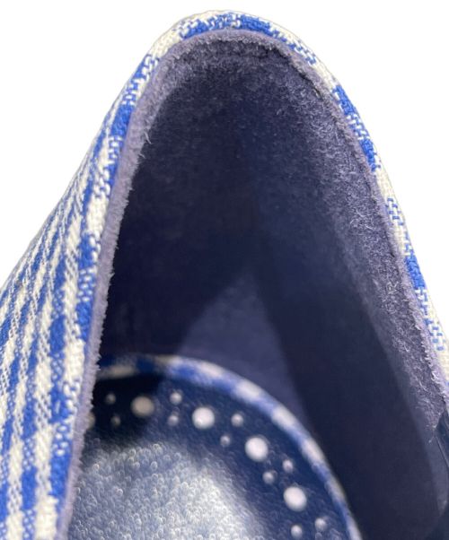 Manolo Blahnik（マノロ ブラニク）Manolo Blahnik (マノロブラニク) ヒールパンプス ブルー サイズ: 36 1/2の古着・服飾アイテム