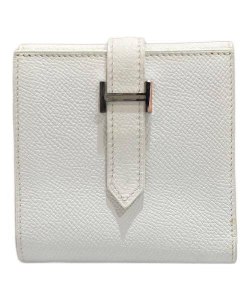 HERMES（エルメス）HERMES (エルメス) ベアン レクトベルソ ホワイトの古着・服飾アイテム