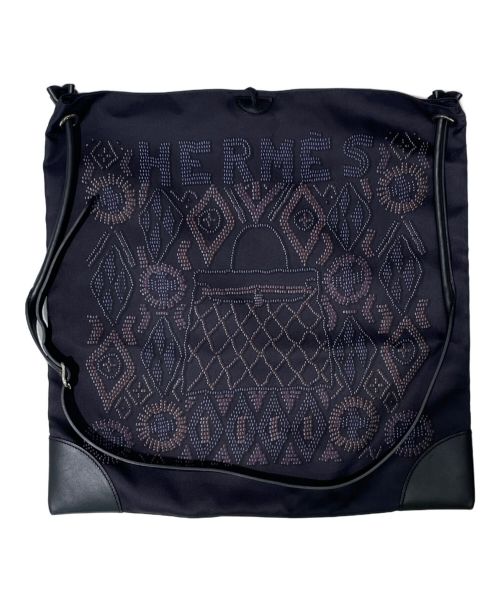 HERMES（エルメス）HERMES (エルメス) シルキーシティMM ネイビー サイズ:MMの古着・服飾アイテム