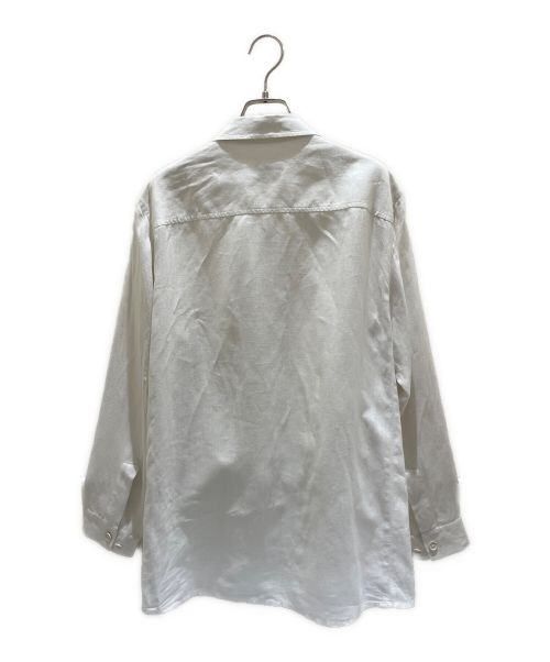 HERMES（エルメス）HERMES (エルメス) リネンシャツ ホワイト サイズ:40の古着・服飾アイテム