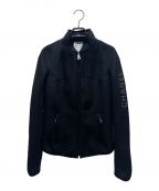 CHANELシャネル）の古着「ロゴメッシュジャケット」｜ブラック