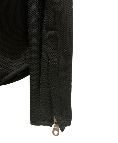 CHANEL（シャネル）CHANEL (シャネル) ロゴメッシュジャケット ブラック サイズ:38の古着・服飾アイテム