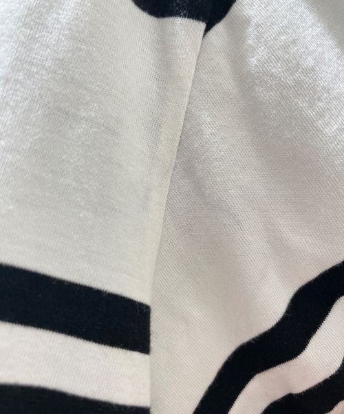 CELINE（セリーヌ）CELINE (セリーヌ) ルーズTシャツ ストライプ ブラック×ホワイト サイズ:Sの古着・服飾アイテム