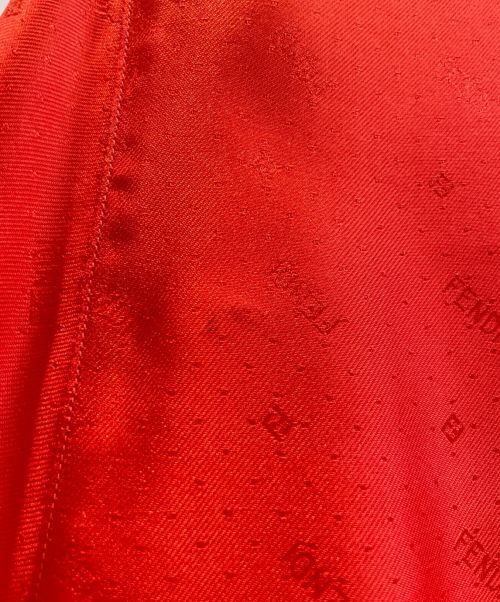 FENDI（フェンディ）FENDI (フェンディ) 半袖シルクシャツ オレンジ サイズ:38の古着・服飾アイテム