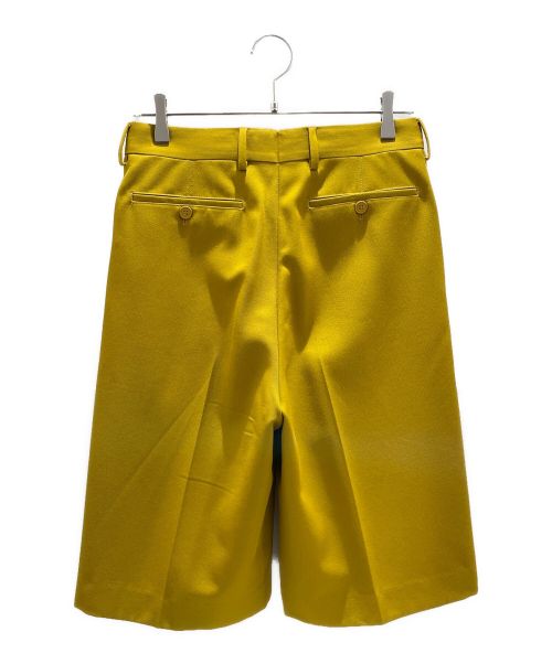 FENDI（フェンディ）FENDI (フェンディ) タックハーフパンツ マスタード サイズ:44の古着・服飾アイテム