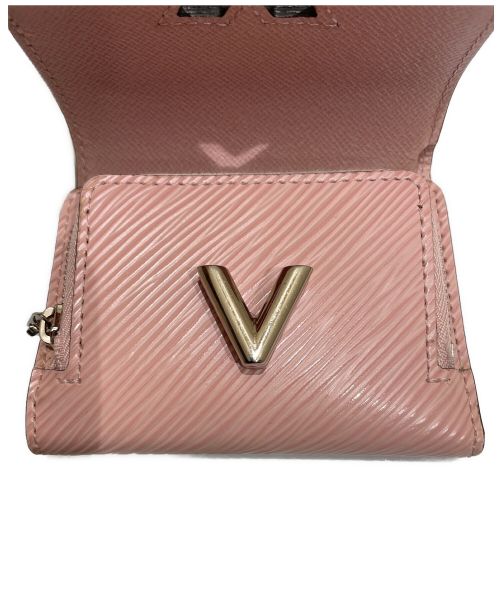 LOUIS VUITTON（ルイ ヴィトン）LOUIS VUITTON (ルイ ヴィトン) ポルトフォイユ・ツイスト コンパクト ピンクの古着・服飾アイテム