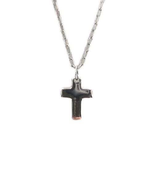 TIFFANY & Co.（ティファニー）TIFFANY & Co. (ティファニー) ドッツクロスネックレスの古着・服飾アイテム