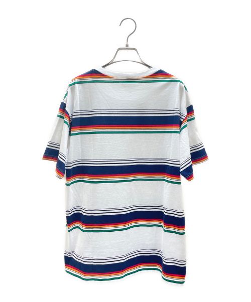 CELINE（セリーヌ）CELINE (セリーヌ) トリオンフルーズボーダーTシャツ マルチカラー サイズ:Sの古着・服飾アイテム