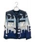 CHANEL（シャネル）の古着「シャネルシルクジャケット」｜ネイビー×ブルー