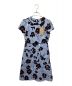 N°21（ヌメロヴェントゥーロ）の古着「花柄ワンピース」｜スカイブルー
