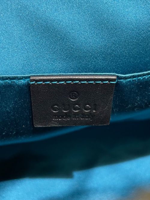 GUCCI（グッチ）GUCCI (グッチ) オフィディア  ショルダーバッグ ネイビーの古着・服飾アイテム