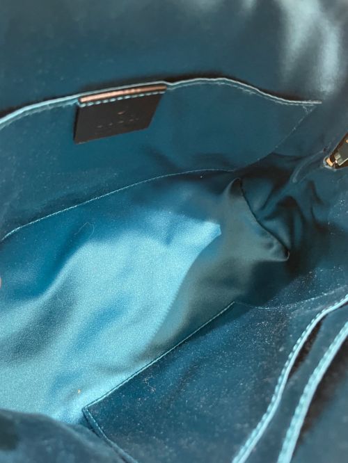 GUCCI（グッチ）GUCCI (グッチ) オフィディア  ショルダーバッグ ネイビーの古着・服飾アイテム