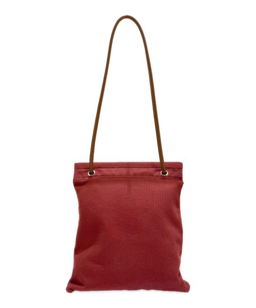 HERMES（エルメス）HERMES (エルメス) アリーヌMM レッド×ネイビー サイズ:MMの古着・服飾アイテム