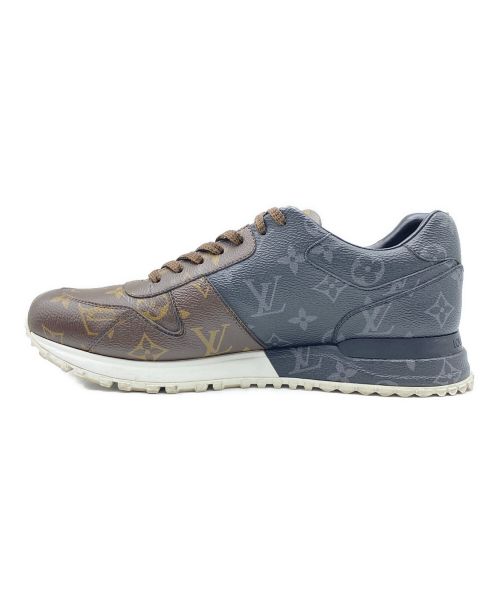 LOUIS VUITTON（ルイ ヴィトン）LOUIS VUITTON (ルイ ヴィトン) ランアウェイ・ライン スニーカー ブラウン×ブラック サイズ:7の古着・服飾アイテム
