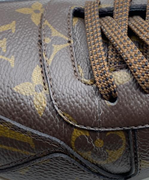 LOUIS VUITTON（ルイ ヴィトン）LOUIS VUITTON (ルイ ヴィトン) ランアウェイ・ライン スニーカー ブラウン×ブラック サイズ:7の古着・服飾アイテム