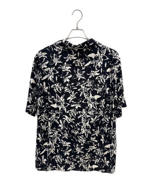 CELINE（セリーヌ）CELINE (セリーヌ) ハワイアンシャツ ブラック サイズ:38の古着・服飾アイテム