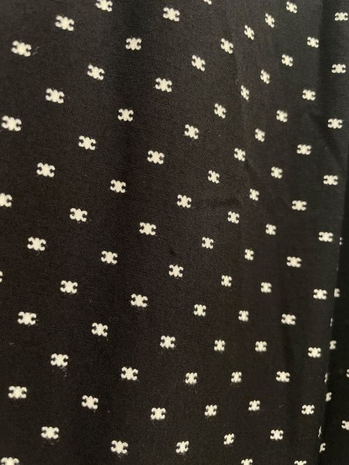 CELINE（セリーヌ）CELINE (セリーヌ) ハワイアンシャツ ブラック サイズ:38の古着・服飾アイテム