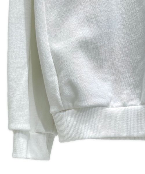 CELINE（セリーヌ）CELINE (セリーヌ) ロゴルーズスウェット ホワイト サイズ:Sの古着・服飾アイテム