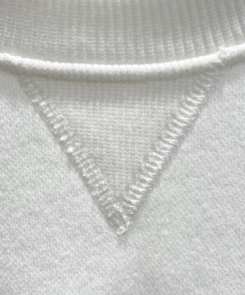 CELINE（セリーヌ）CELINE (セリーヌ) ロゴルーズスウェット ホワイト サイズ:Sの古着・服飾アイテム