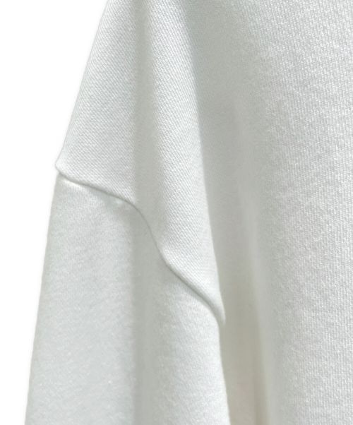 CELINE（セリーヌ）CELINE (セリーヌ) ロゴルーズスウェット ホワイト サイズ:Sの古着・服飾アイテム