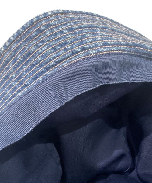 CELINE（セリーヌ）CELINE (セリーヌ) トレイルウォッシュデニムハット インディゴ サイズ:Lの古着・服飾アイテム