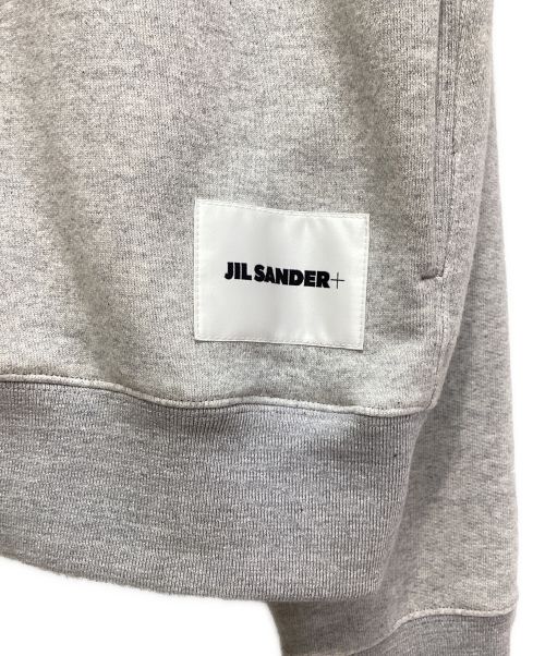 JIL SANDER+（ジルサンダープラス）JIL SANDER+ (ジルサンダープラス) ジップアップフーディ グレー サイズ:Mの古着・服飾アイテム