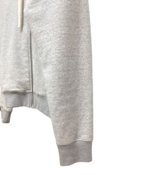 JIL SANDER+（ジルサンダープラス）JIL SANDER+ (ジルサンダープラス) ジップアップフーディ グレー サイズ:Mの古着・服飾アイテム